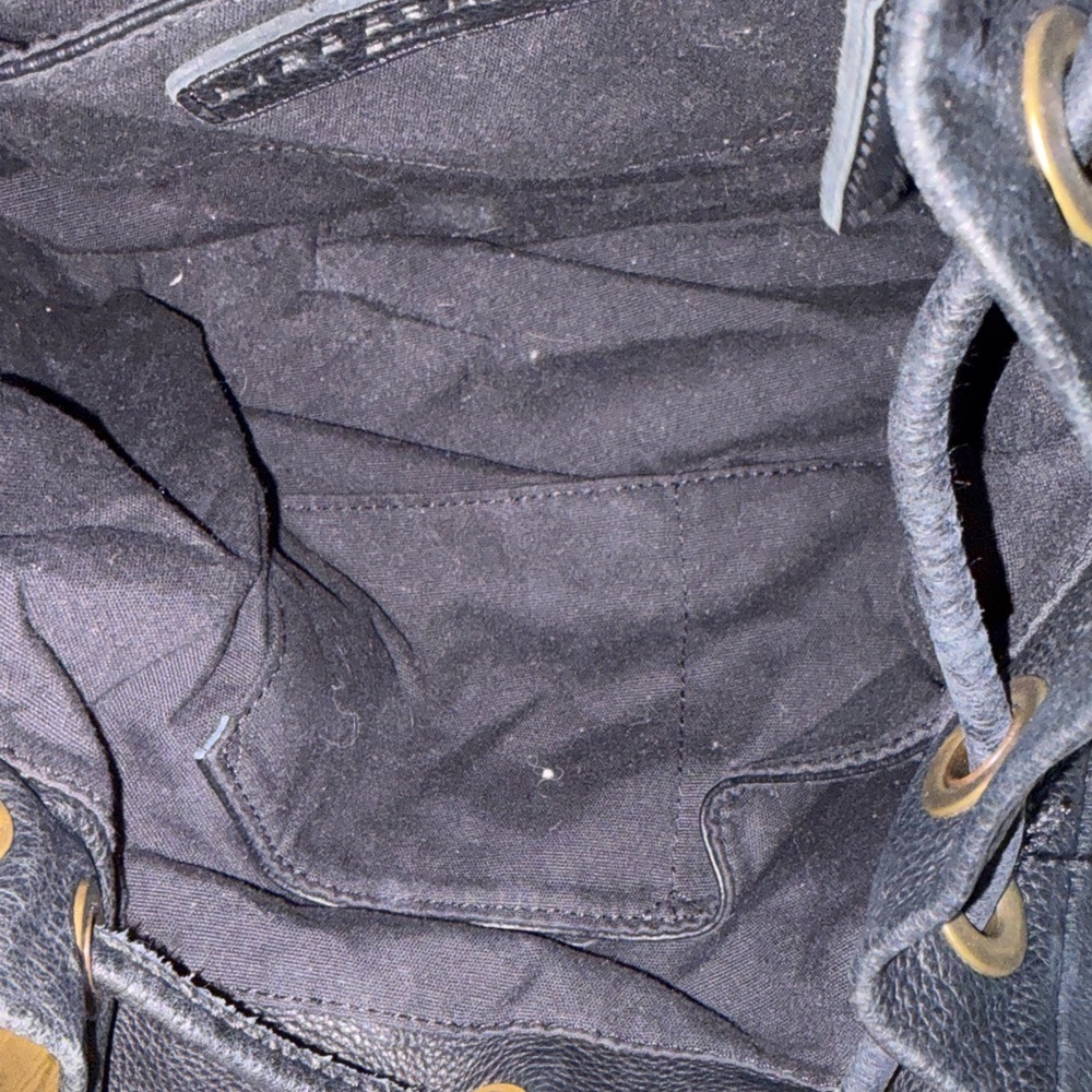 Liebeskind Black Leather Backpack - Picture 7 of 7